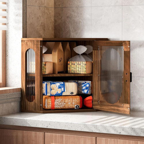 Corner bread box - box, kitchen