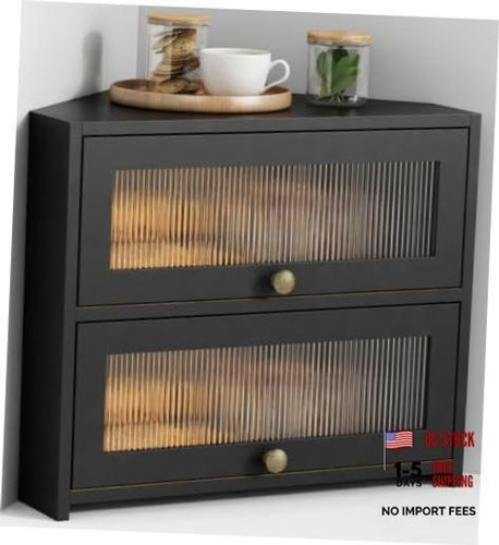 Black double layer - layer, corner