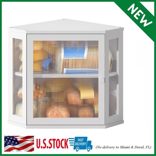 Corner bread box for - bread,
