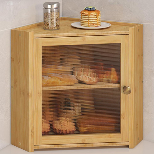 Vintage wooden corner bread - vintage,