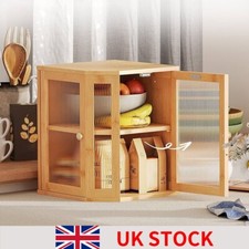 2 Layers Bamboo Bread Box