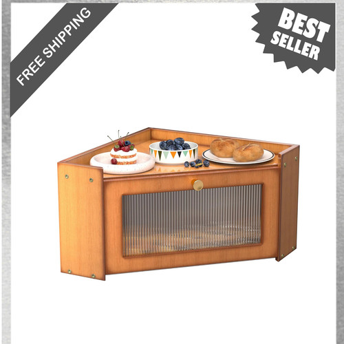 Corner bread box for - corner, kitchen