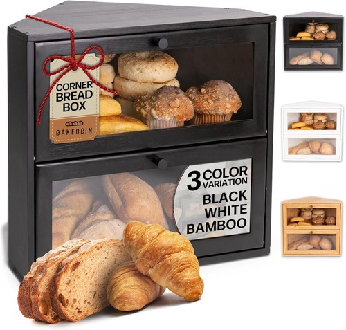 Corner bread box - for, kitchen