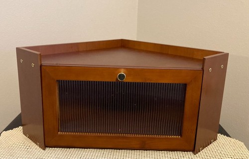 Corner bread box countertop - box,