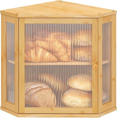 Corner bread box - bread, kitchen