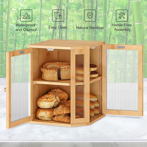 Tier bread box kitchen - bread,