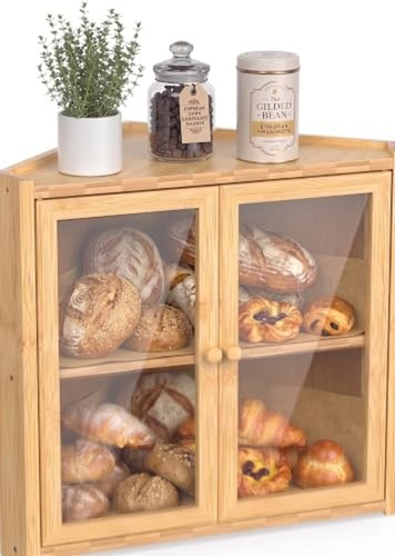 Corner bread box for - bread,