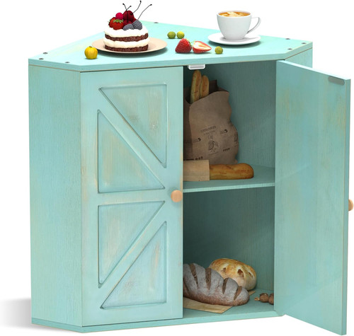 Corner bread box for - box,