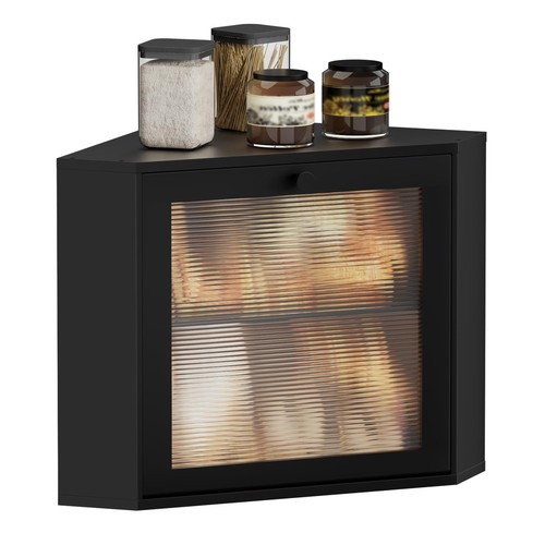 Bread box for kitchen corner - box,