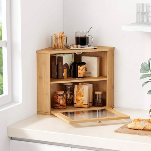 Tiers corner bamboo wood - 2,
