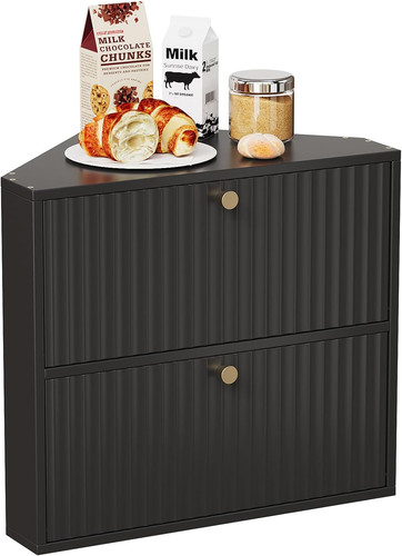 Corner bread box - bread, kitchen