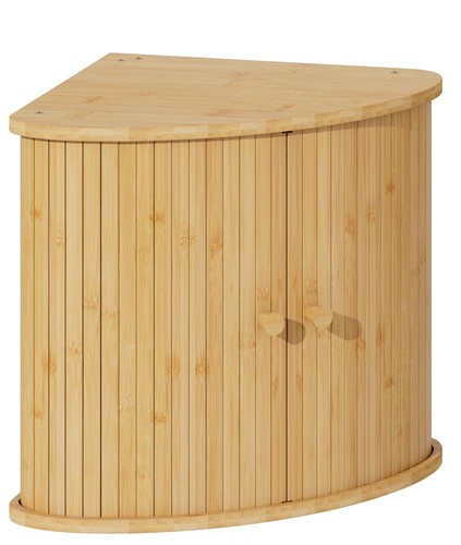 Corner bread box for - bread, kitchen