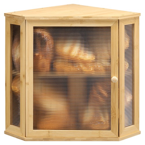 Corner bread box bamboo - corner,