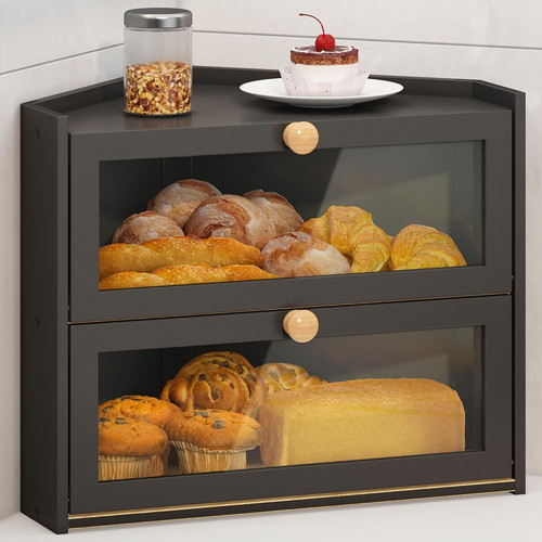 Corner bread box - box, for