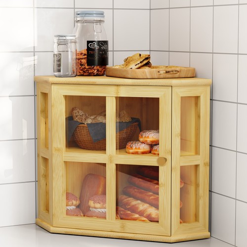 Corner bread box - corner, for