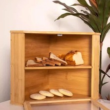 2 Tier Bread Bin Home Kitchen